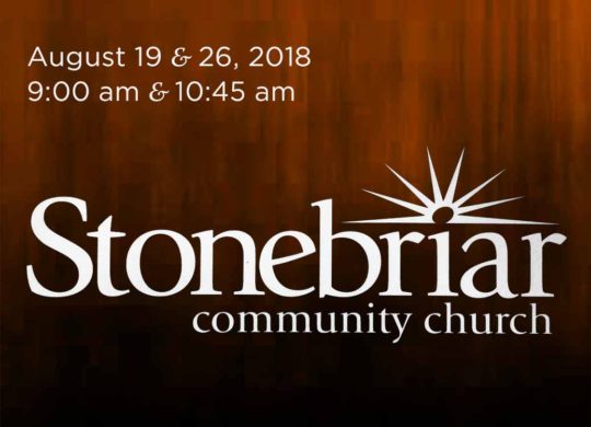 Preaching @ Stonebriar Community Church